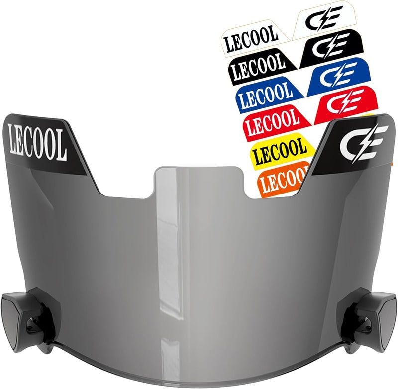 LeCool Multi-Color Football Visor,Enhance Your Game -Fits Adult & Youth Football Helmets - Image 1